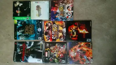 Assorted Video Game Manuals and Box Art for Sale, View more