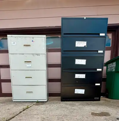 2 Larger Filing Cabinets . Great condition, View more