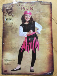 Costume Halloween pirate fille