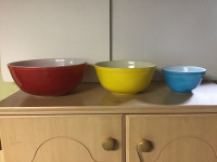 Pyrex Primary Bowls