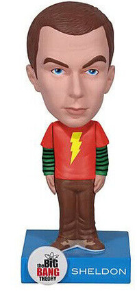 Big Bang Theory Sheldon Cooper Bobble Head - Shazam! Shirt