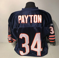 Walter Payton #34 Chicago Bears Football Reebok Jersey size 50