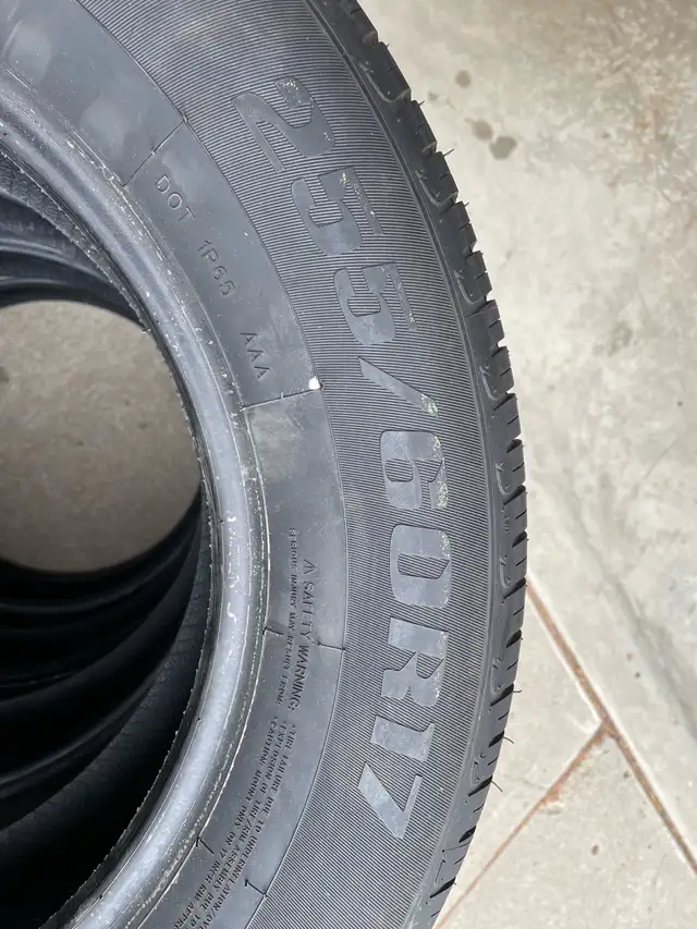 Brand new  tires oll season   255-60-R17 in Yorkton in Other in Regina - Image 5