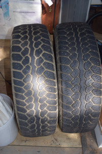 winter tires m&s 215/70r/16