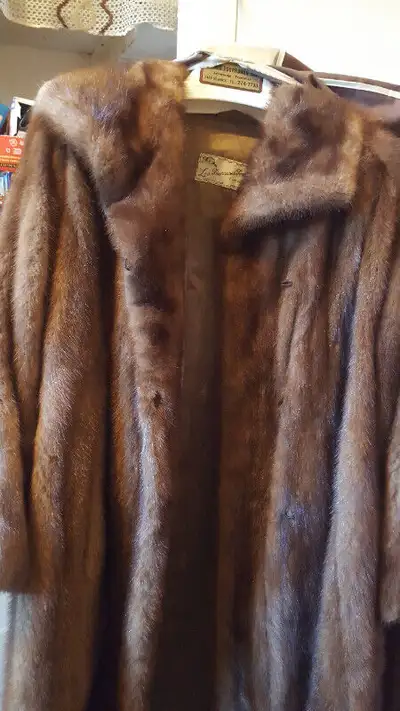 Vintage FUR COAT WOMAN AND MAN COAT, View more