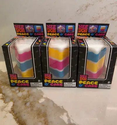 Rare! Authentic Peace O Cake Needoh $40each, View more