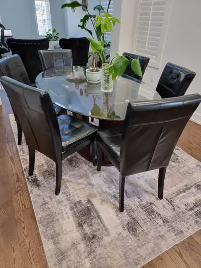Dinning Table with 6 Chairs, View more