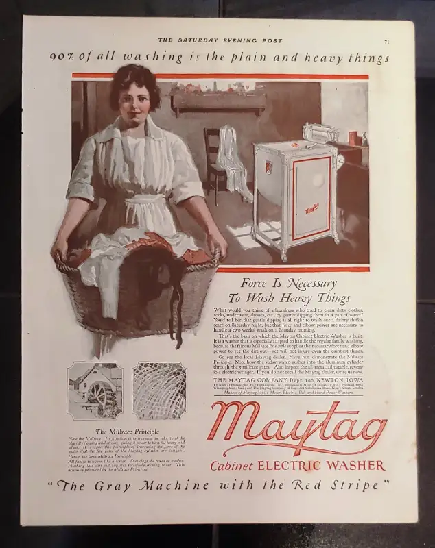 Old washing machine ads dating 1921. in Arts & Collectibles in Belleville - Image 5
