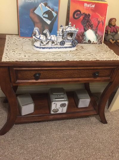 Entry \ Console Wood Table &Wall Art, View more