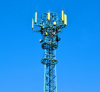 100m location for cell tower radio transmitter