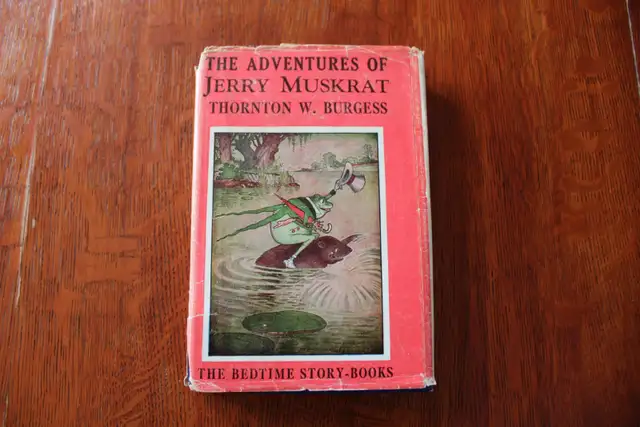 The Adventures of Jerry Muskrat - By Thornton W. Burgess