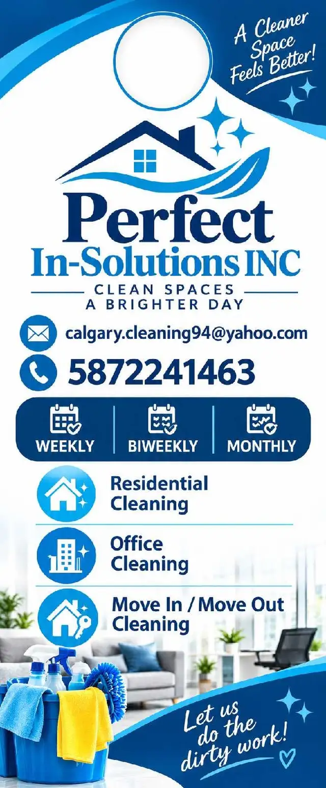 ✨ Looking for a reliable cleaner in Calgary? 