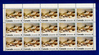 Canada 8 Cent Cornelius Krieghoff Stamp Error Broken Door