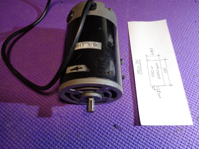 DC 110v magnet servo motor for metal mini lathe 7 x 14. in Other Business & Industrial in City of Toronto - Image 3