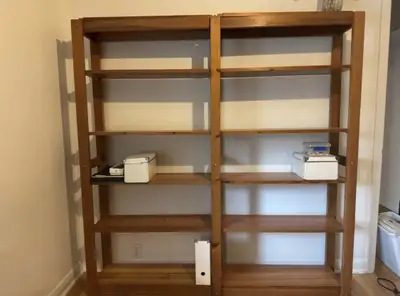 Wood Modular Bookcase - Bibliotheque en bois modulable , View more