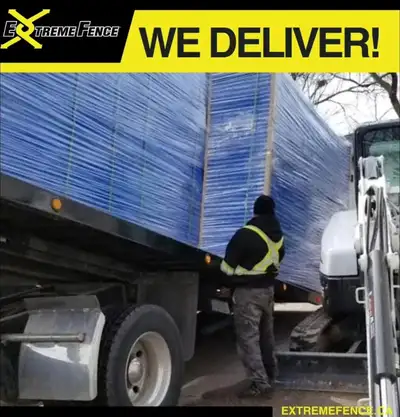 Temporary Construction Fence blow out special $89 each panel, View more