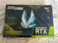Geforce rtx 3070ti Zotac trinity oc / used graphic card gpu