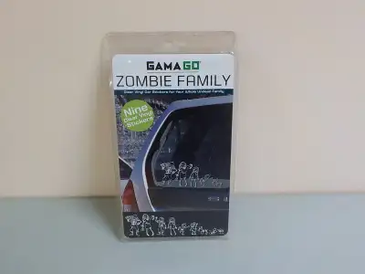 Gama Go Zombie Family Vinyl Stickers, View more