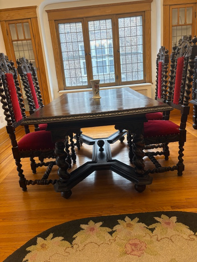 Dining room table with 4 chairs Hardwood, View more