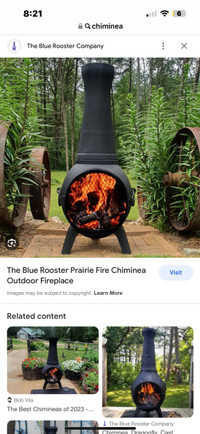 Looking for a FREE or cheap Chiminea