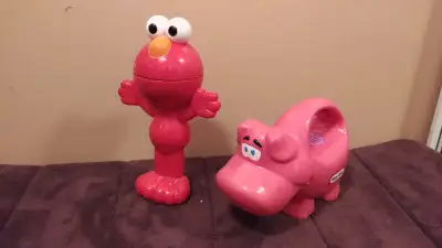 Elmo Parlant et Hippo « FlashLight » avec Audio de Mattel et Little Tikes – Vraiment Cute, Elmo tres...
