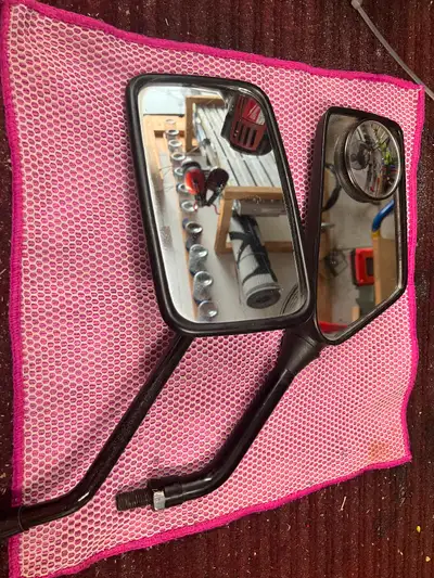 Both mirrors are in excellent condition and both are left hand only Take each for $10.00 or both for...
