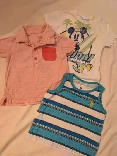 12 months tops - Disney, Carter's, US Polo Assn, View more