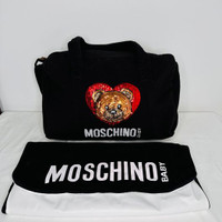 MOSCHINO Baby Teddy Logo Changing Bag