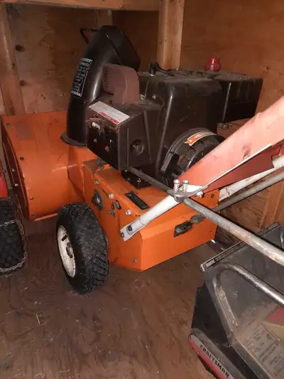 Rebuilt AMF snowblower, View more