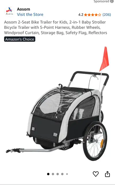 Kids Bike trailer, View more