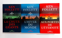 Roman - Ken Follett - Le siècle - Tome 1-2-3 - Grand format