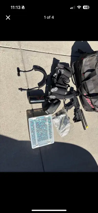 Paintball Setup, View more
