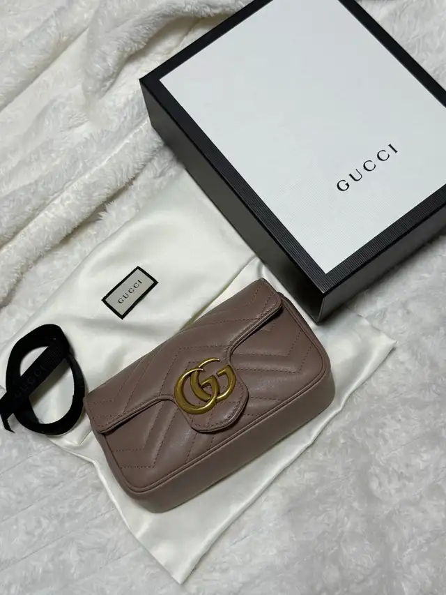 Authentic Gucci Marmont Mini64402010562433120