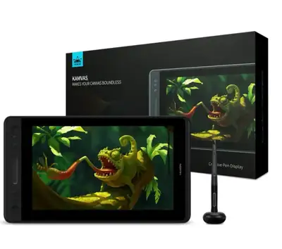 New Kamvas Pro 12 Graphic Tablet with Pen, pen-stand., View more