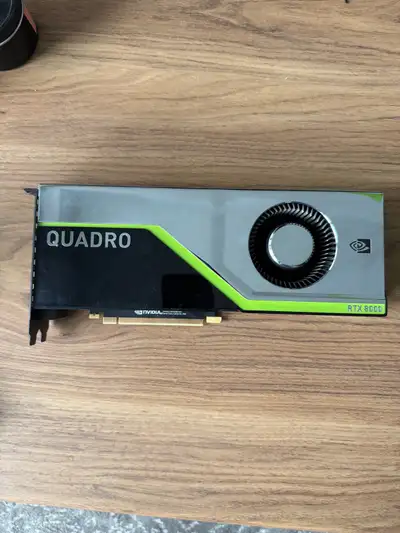 Nvidia RTX 8000 48 GB GDDR6 with ECC 48gb of ECC vram great for AI models Also selling ECC ram, dm i...