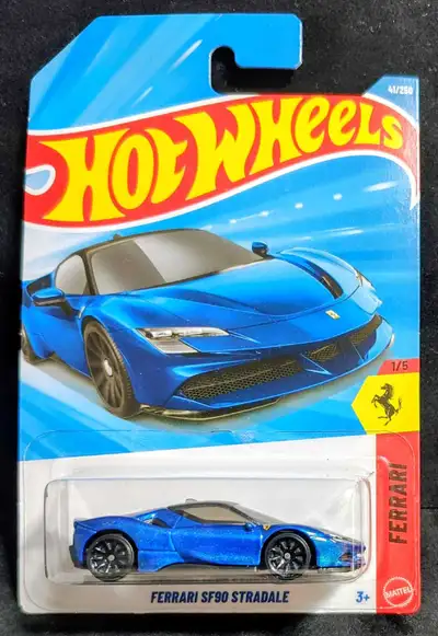 ATTENTION HOT WHEELS COLLECTORS!!! FERRARI IS BACK!!!! But hard to find!! Here is your chance! Ferra...