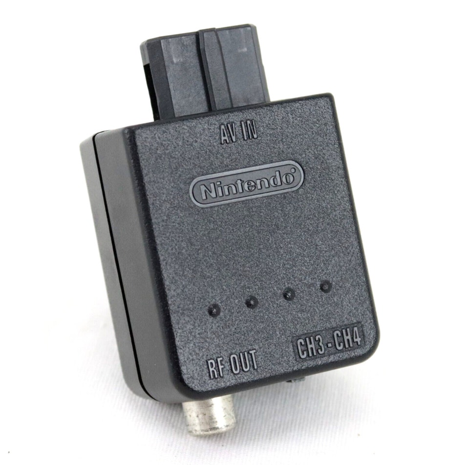 Official Nintendo 64 RF Switch Modulator Adapter N64 / SNES / GC ...