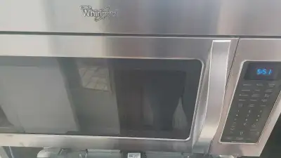Whirlpool microwave, View more
