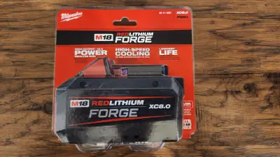 Milwaukee M18 Red Lithium XC8.0 FORGE Battery (Brand New), View more