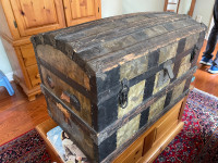 Antique steamer chest 