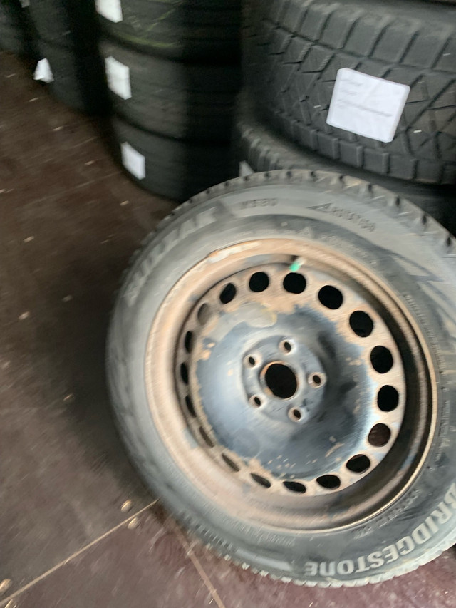 Set of Blizzak WS90 winter tires. in Tires & Rims in London - Image 4
