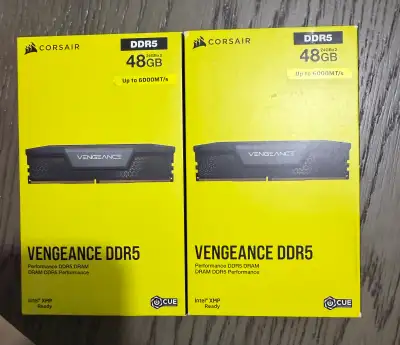 CORSAIR Vengeance DDR5 RAM 48GB (2x24GB) 6000MHz CL36, View more
