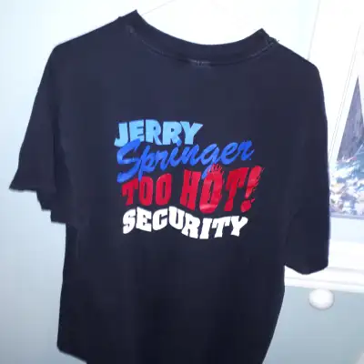 Vintage 90's Jerry Springer Show  XL Tshirt like new, View more