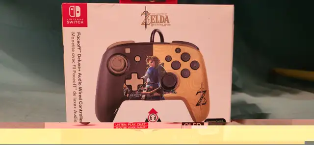 Manette Zelda Nintendo switch neuve in Nintendo Switch in Laval / North Shore - Image 5