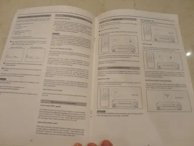 Mitsibushi HS-U58(c) Video cassette Recorder Owners Manual Guide in General Electronics in Kitchener / Waterloo - Image 5