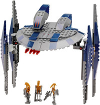 Lego Star Wars 8016 Hyena Droid Bomber, no minifigs