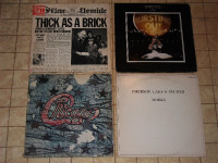 Jethro Tull (3LP)-Chicago (2LP)-Emerson Lake & Palmer LP