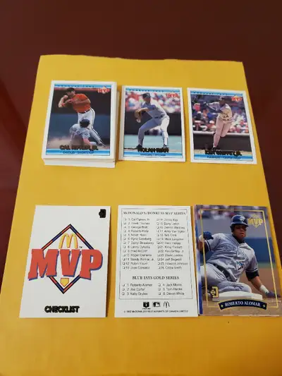 1992 Donruss McDonald's Baseball Card Set, View more