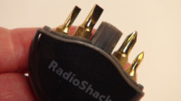 Vintage Tools RADIO SHACK Key Chain Mini Screw Set, Gold Plated