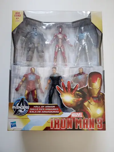 Marvel Iron Man 3 Hall of Armor set, View more